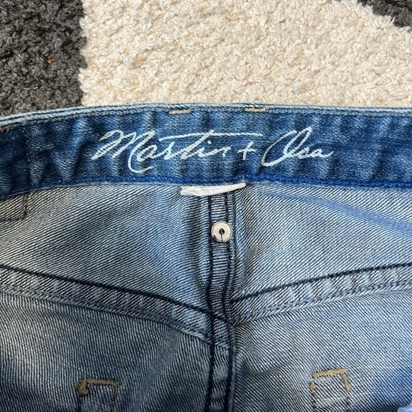 Martin + Osa distressed skinny denim jeans D5-8 - Picture 5 of 13